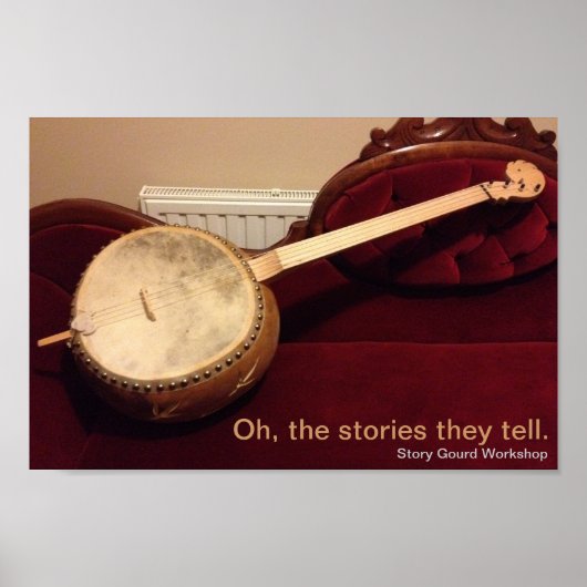 Story Gourd Poster - Roost Bass auf Chesterfield (Vorne)