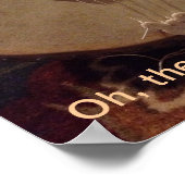 Story Gourd Poster - Rooster Bass Banjo (Ecke)