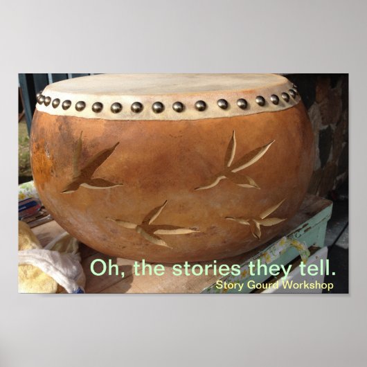 Story Gourd Poster - Rooster Gourd (Vorne)