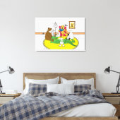 Story Hour Canvas Print Leinwanddruck (Insitu (Schlafzimmer))