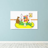 Story Hour Canvas Print Leinwanddruck (Insitu (Holzboden))