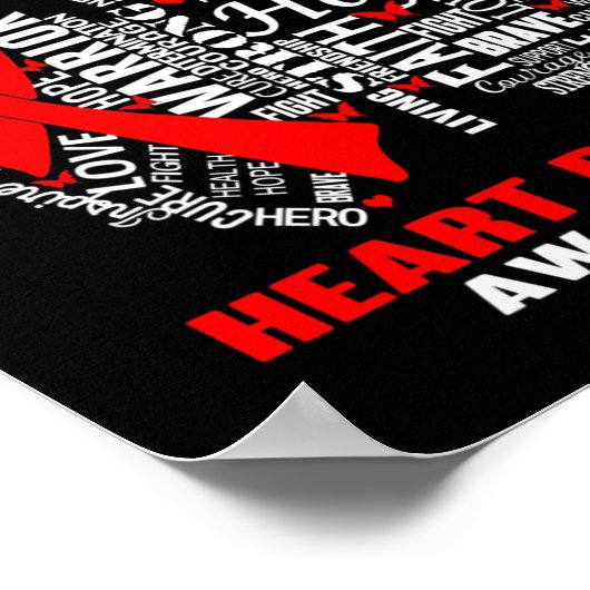 Story Isn &#'; noch nicht bekannt für Herzkrankhei Poster (Ecke)