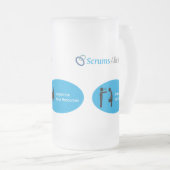 Story Pints mit Transparenz Mattglas Bierglas (VorderseiteRechts)