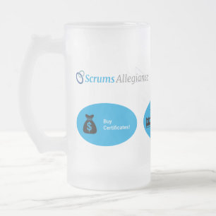 Story Pints mit Transparenz Mattglas Bierglas