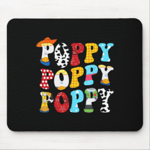 Story Poppy Toy Boy Story Vater Vathage Day T-Shir Mousepad