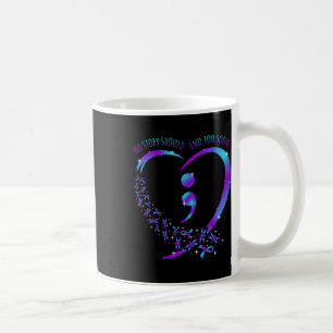 Story sollte das glückliche Selbstmordbewusstsein  Kaffeetasse