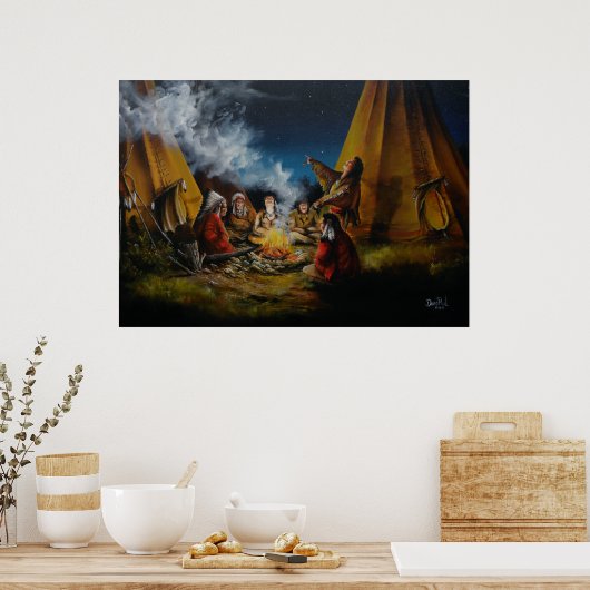 Story Teller Poster (Küche)