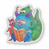 Story Time Aufkleber (Vorderseite)