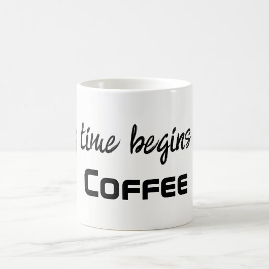 Story Time Begins with Coffee Mugs  Kaffeetasse (Mittel)