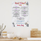 Story Time mit Scuba Doster Poster (Küche)