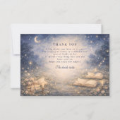 Storybook A New Chapter Bridal Shower Dankeskarte (Vorderseite)