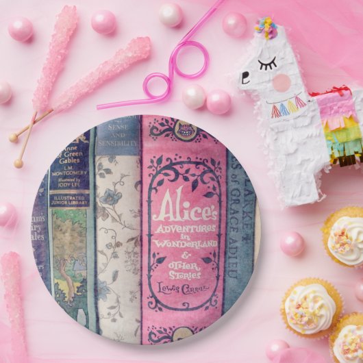 Storybook/Alice im Wunderland-Papierplatte Pappteller (Party)