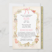 Storybook Baby Shower Einladung (Rückseite)