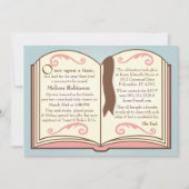 Storybook Baby Shower Einladungen (Vorderseite)