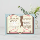 Storybook Baby Shower Einladungen (Stehend Vorderseite)