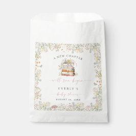 Storybook Baby Shower Fevor Bags Wildblume Girl Geschenktütchen