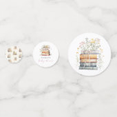 Storybook Baby Showtisch Confetti Wildblume Konfetti (Vorderseiten)