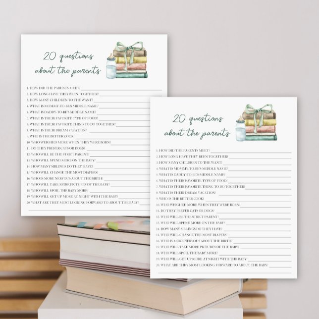 Storybook Babydusche - 20 Fragen über Eltern (Von Creator hochgeladen)