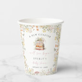 Storybook Babydusche Papier Cup New Chapter Girl Pappbecher (Vorderseite)