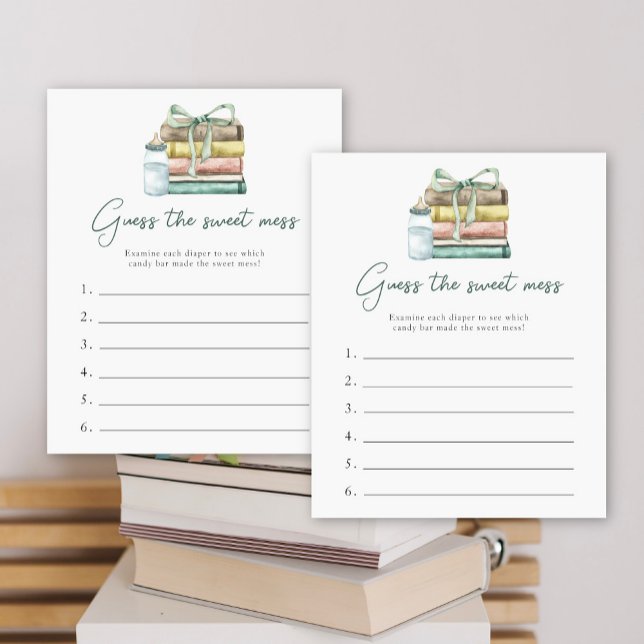 Storybook Babydusche Raten Sie das süße Schlamaspi (Von Creator hochgeladen)