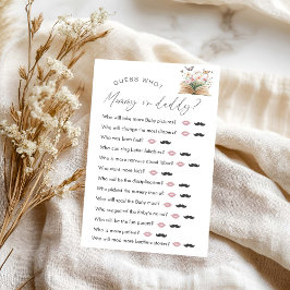 Storybook Babydusche "Ratess Who" Spiel