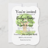 Storybook-Baum Einladung (Vorderseite)