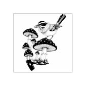 Storybook Bird Gummistempel (Prägung)