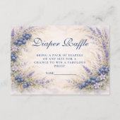 Storybook Blueberry Garden Diapper Raffle Begleitkarte (Vorderseite)
