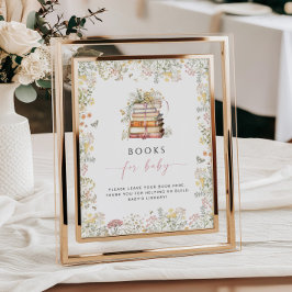 Storybook Books for Baby Sign Wildblume Kapitel Poster