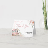 Storybook-Brautparty Dankeskarte (Vorderseite)