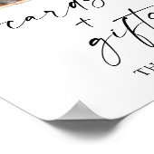 Storybook Brautparty Karten & Geschenke Unterschri Poster (Ecke)