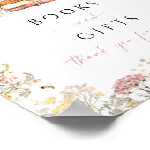Storybook Bücher und Geschenke Unterschrift Wildbl Poster (Ecke)