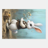 Storybook Bunny Geschenkpapier Set (Vorderseite 2)
