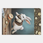 Storybook Bunny Geschenkpapier Set (Vorderseite 2)