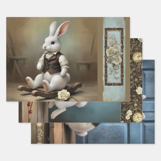 Storybook Bunny Geschenkpapier Set (Set)