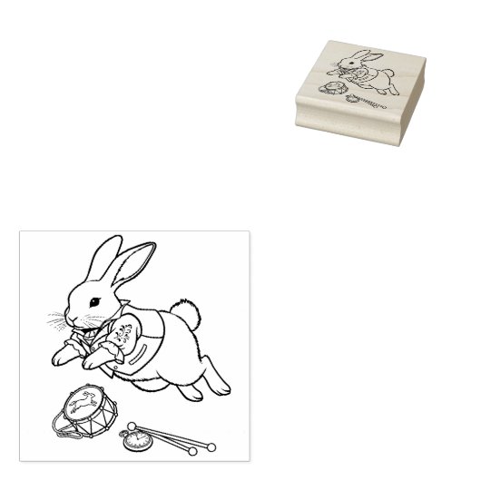 Storybook Bunny Gummistempel (Stempel)