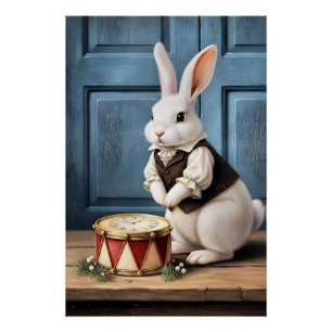 Storybook Bunny Poster