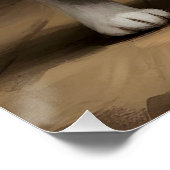Storybook Bunny Poster (Ecke)