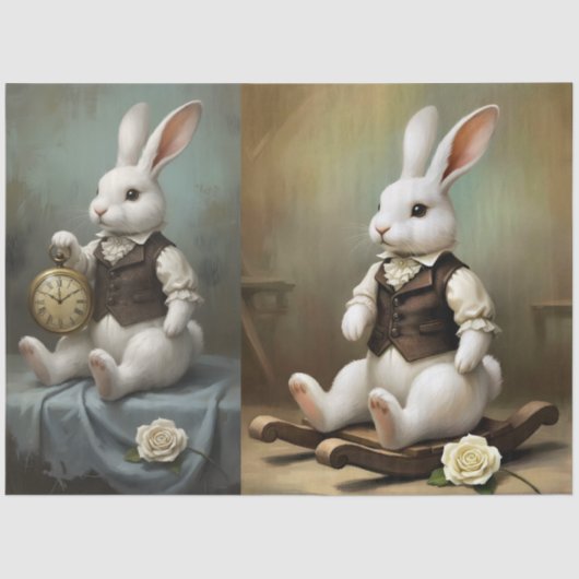 Storybook Bunny Seidenpapier (Vorderseite)