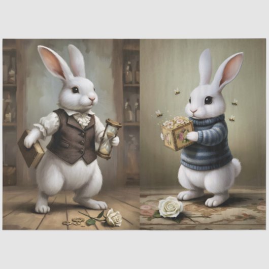 Storybook Bunny Seidenpapier (Vorderseite)