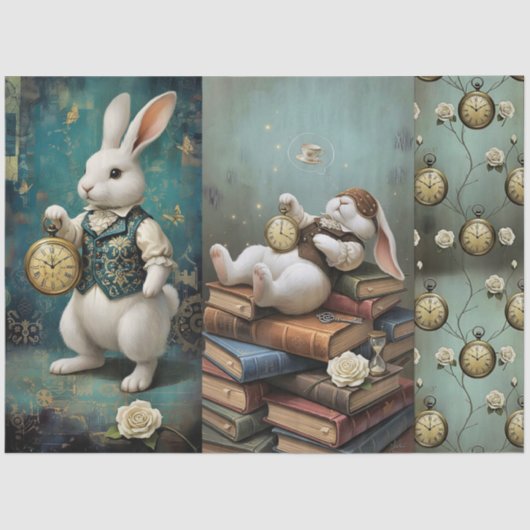 Storybook Bunny Seidenpapier (Vorderseite)