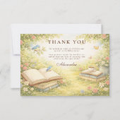 Storybook Chapter Two Birthday Dankeskarte (Vorderseite)