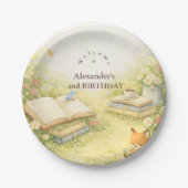 Storybook Chapter Two Birthday Pappteller (Vorderseite)