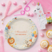 Storybook Circus Friends Birthday Pappteller (Party)