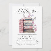 Storybook Coquette Buch Kapitel Eins Einladung (Vorderseite)