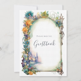 Storybook Dragon Baby Shooting Gästebuch Einladung