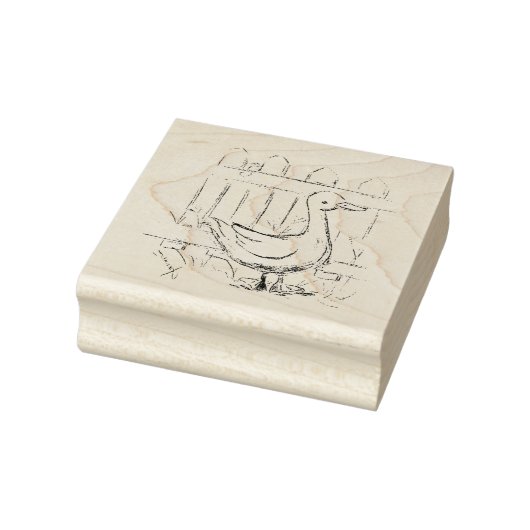 Storybook Duck Gummistempel (Stempel)