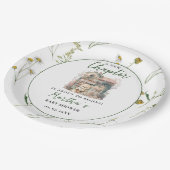 Storybook - Ein neues Kapitel über Begins Baby Dus Pappteller (Schrägansicht)