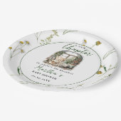 Storybook - Ein neues Kapitel über Begins Baby Dus Pappteller (Schrägansicht)