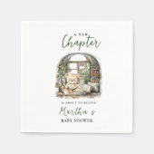 Storybook - Ein neues Kapitel über Begins Baby Dus Serviette (Vorderseite)